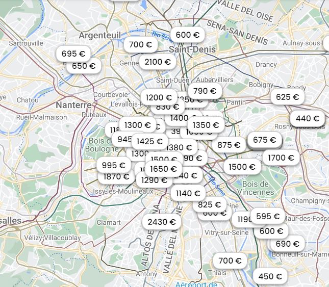 paris cuanto cuesta alojamiento de estudiantes